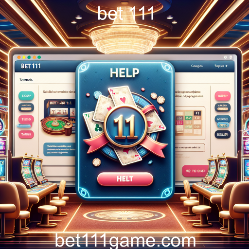 A Importância da Categoria 'Ajuda' nos Jogos de Palavras-Chave da Bet 111